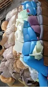 Visco Foam Waste, Mixed Colors, 4.5 to 6 lbs Density, One Truckload