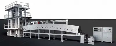 NovaStar, LC157, Multifunctional Glue-Soaking Coating Machine, 600-1600mm Coating Width, 2-20 m/min, 18000x2500x7000mm