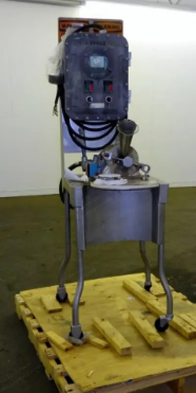 Micron Powder Systems, Mikro Bantam Model CF, Hammer Mill, 5" x 2" Chamber, 1 HP