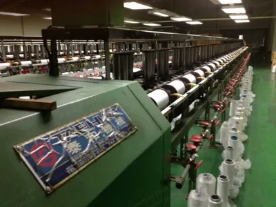 Il Sin Double Covering and Taehwa Bobbin Winder, 1998, 208 Spindles / 72 Spindles, 1.5kg Bobbin Weight