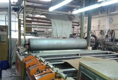 Zimmer, KF FL-L-R/35, 1991, Rotary Printing Machine, 2400mm Working Width, 4 Colors, Gas Dryer, 3 Chambers