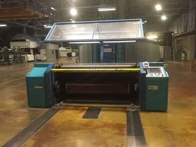 Benninger, Ben-Direct ZS98-1000, 2002, 2000mm Working Width, 1000mm Flange Diameter, 720 Positions V-Creel, Staubli RX 260L Robot
