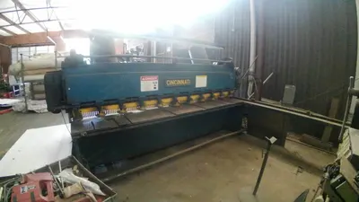 Cincinnati, 10 Foot Width, 3/16 Inch Max Thickness, 15-20 HP, Metal Shear
