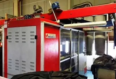 Danti Paolo, S1000, 2004, Brushing Machine, Working Width 2200mm, 6 Carbon Cylinders