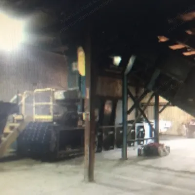 Excel, 2R10, Two-Ram Baler, 10" Main Cylinder, 9" Eject, 100 HP, 90" x 40" Feed Opening, Dover Feed Conveyor