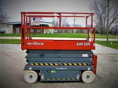 Skyjack, SJIII3226, 2006, 26 ft Raised Height, 32 in Width, Non-Marking Tires