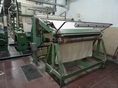 West Point Corduroy Cutting Machine, 1991, 1800mm, E+L Guiders, Extraction System