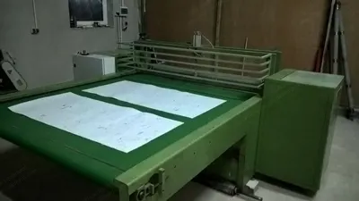 Tecnotex, Cross Cutter with Unwinding Machine, 1990, Width 1700mm, Thickness up to 40mm