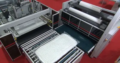 NovaStar, Fully Automatic Mattress Production Line, with Conveyor System, Tape Edges, Compression and Roll Packing