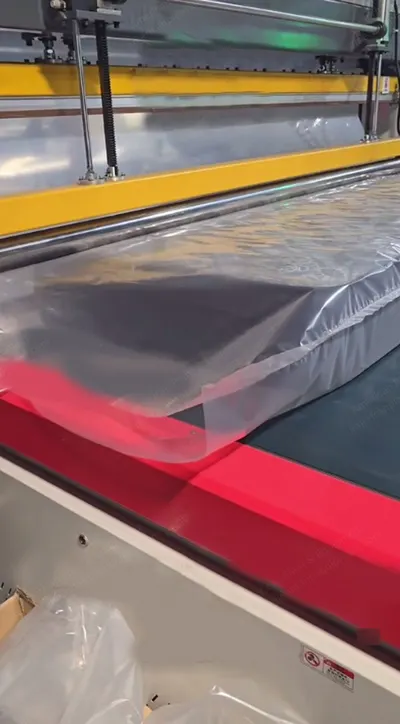 NovaStar, MP177, Fully Automatic Mattress Wrapper, 2200mm Max Width, 30 Seconds/Piece, 5000 kg