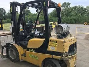 Yale, GLP060VX, 2007, 6000 lbs Capacity, 199 inch Triple Stage Mast, Sideshift