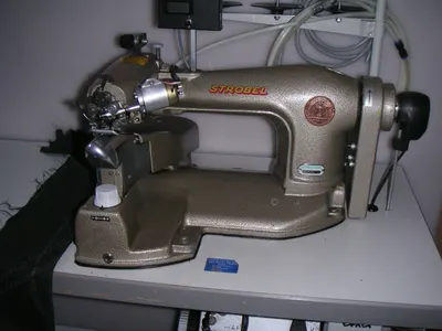 Strobel, 58-4, Roll Padding & Chest Piece Machine, with Thread Trim