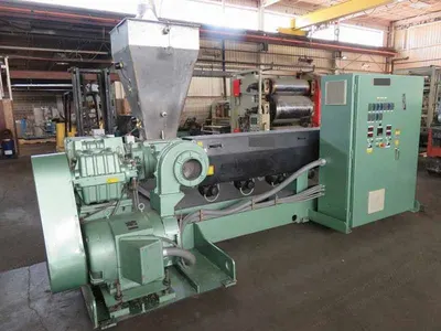 Davis Standard, Dynisco, 2005, 4.5" Pelletizing Line, 200 HP, 34:1 L/D