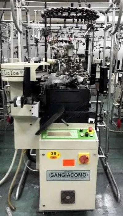 Sangiacomo, Fantasia New 1C Lintoe, 2001, 3 3/4" Cylinder, 132 Needles, 36 Gauge