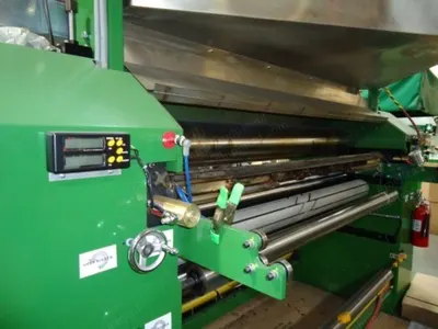 Webcon Foam Laminator, 82 Inch Width, 2 Burners, Roll Unwind & Winder