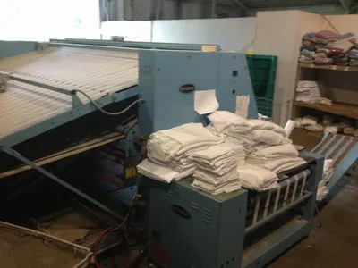 Braun, 4 Lane Folder Cross Folder, 2007, with Stack Conveyor, 208V