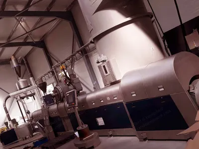 Erema, Intarema 1714 TVEplus, 2017, 1200 kg/h Capacity, PE/PP Processed Materials