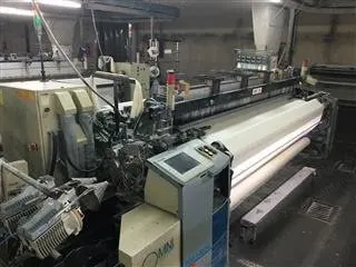 Picanol, Omni Plus 4-R-280, 2003, Airjet Weaving Loom, 2800mm, 4 Colors, Staubli Dobby