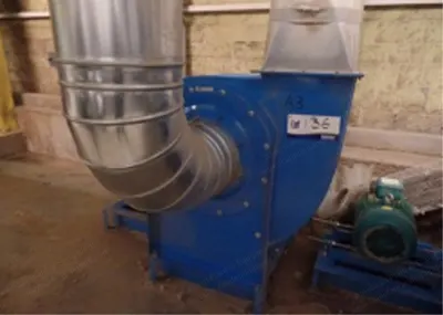 Trabo, GRA 560/T, 2005, Fiber Conveyor Fan, 18.5kW