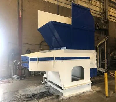 Vecoplan, RG62/125 SWU, 2011, Single Shaft Shredder, 125 HP Motor, 62" Opening, 15" Rotor