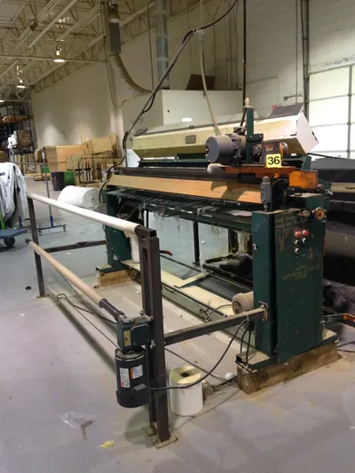 James Cash, Panel Cutter, 86 inch Working Width, 7 Circular Blades