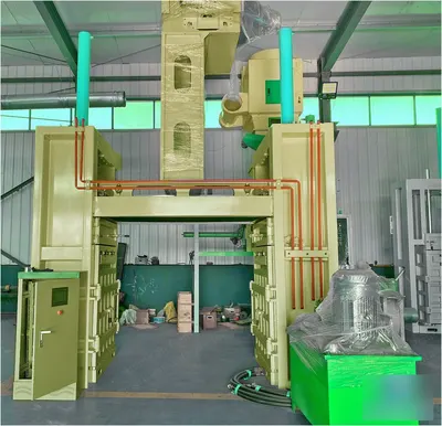 NovaStar, BB127, Double Box Hydraulic Bale Press, 1070x650x1000mm Bale Size, 6 Bales/Hr