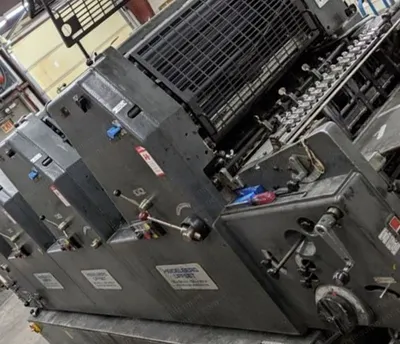 Heidelberg, GTO 52, 1984, 4 Colors, 360x520mm, Standard Dampening