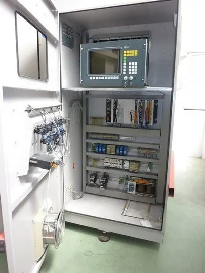 Allma Saurer, ESP-F, 1995, Fancy Twisting Line, 48 Spindles, Hollow Spindle