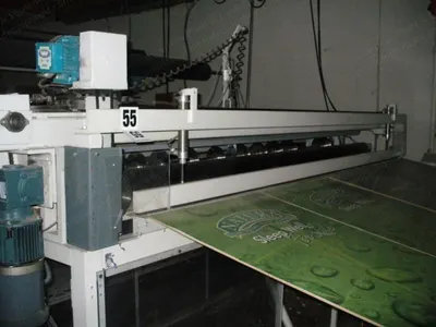 Panel Cutter, 120 inch Working Width, 1 Crosscut Blade, 12 Border Circular Blades
