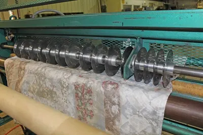 Spuhl Anderson, MS-3A, Multi-Blade Slitter, 90" Max Fabric Width, 18 Blades, 220V