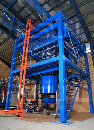 NovaStar, FG188, Full Automatic Continuous Vertical Cylinder Block PU Foaming Machine, 12 to 35 kg/m3 Density