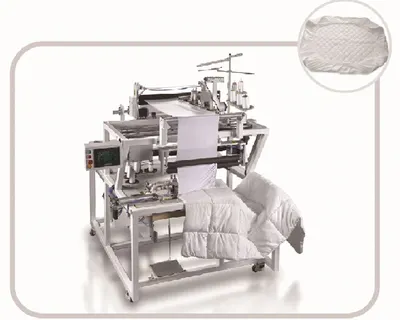 NovaStar, BW184, New, Automatic Fitted Sheet Elastic Ribbon Inserting Machine, 60 to 80 pcs/hr, 3 kW