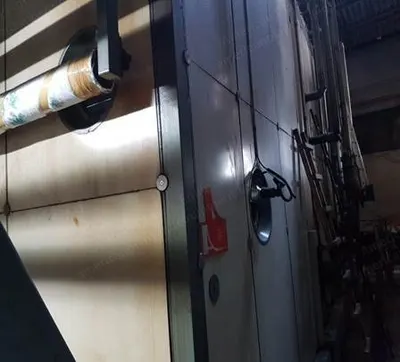 Arioli Fabric Steaming Machine, 1995, 3200mm Width, 350m Capacity, Oil Heating