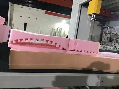 NovaStar, FN362, CNC Foam Cutter, Samples of CNC Cut Foam