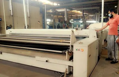 Reggiani, Uni-Star 514/17, 2004, Sample Printing Machine, 3200mm Working Width, 16m Table Length, Single Color