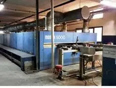 Monforts Stenter, 2002, 2400mm, 5 Chambers, Gas Heated