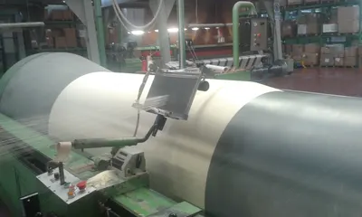 Gematex Warping Machine, 1998, 3700mm Working Width, 1000mm Beam Diameter, 640/650 Creel Positions