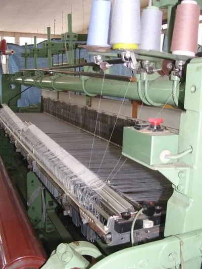 Complete Weaving Plant, Dornier and Vamatex, 15 Looms, Dobby, with Accessories