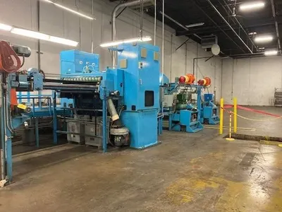 Marquip, Ward Wizard, 1500mm Working Width, 2x 72" Diameter Unwinds, Tidland Dual Slitting System
