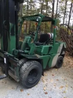 Komatsu, FG45T-6, 1998, 9000 lbs Capacity, Triple Mast, Sideshift