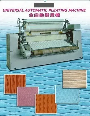 NovaStar, GC129, Universal Automatic Pleating Machine, Width 1620mm, Special Concave Roller