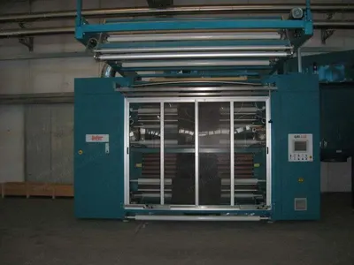 Lafer, GRI-228, 2009, Double Drum Raising Machine, 2400mm Working Width, 28+28 Raising Cylinders