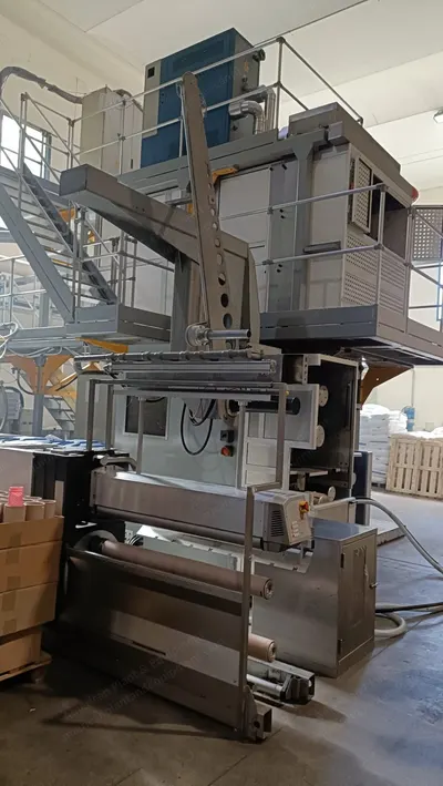 Multifilament Spinning of PP FDY H.T. Plant, 8 Yarn Ends, 3500 m/min