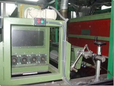 Esch Flock Printing Machine, 1998, 2000mm, with Dust Sucking