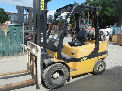 Yale, GLP060VX, 2006, 6000 lb Capacity, 93-199 Inch Triple Mast, Sideshifter, LP Gas