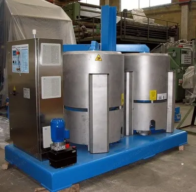 Dettin, Berta 24 - 32 T/E, 2006, Hydroextractor for Yarn, 32 Cones Capacity, 7.5 kW
