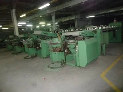 Cognetex, NSC Schlumberger, Worsted Spinning Plant, 1993, 3 Tons/Day Capacity, 20Nm to 54Nm Yarn Range
