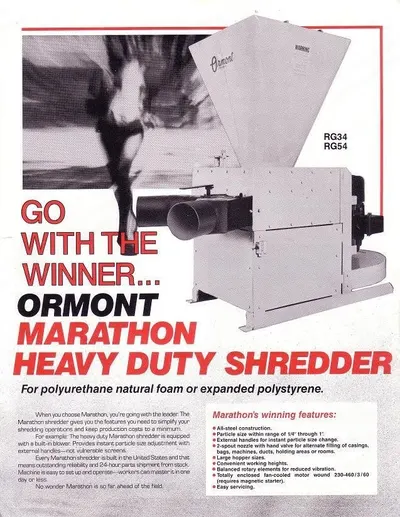 Ormont, 25 and 50 HP Shredder
