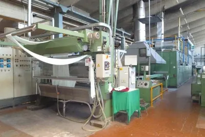 Alea, Stenter for Knits, 1998, 2600mm Working Width, 6 Chambers, Gas Heated