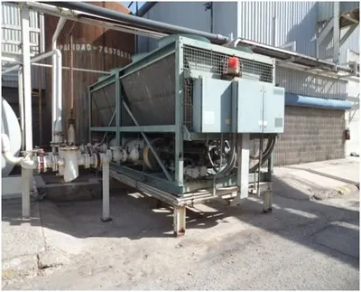 York, JG832-S46/50S, Chiller, 450 PSIG Test Pressure